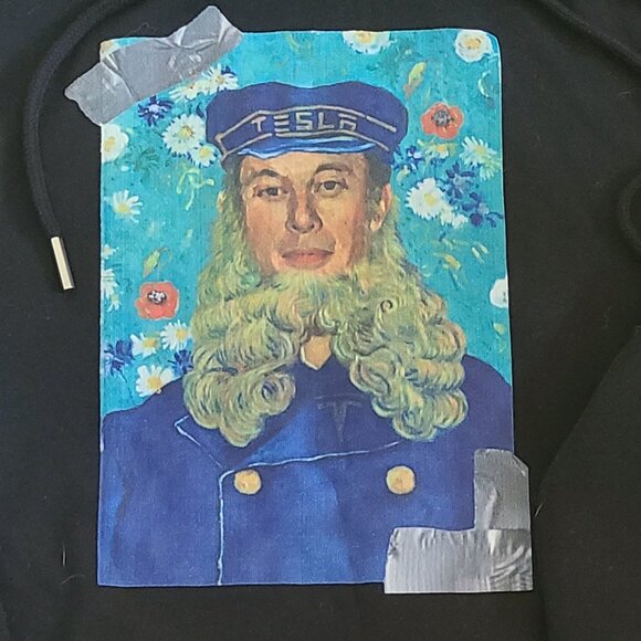 UrbanCoolab "Captain Musk" Unisex Hoodie - NWT - Picture 1 of 7